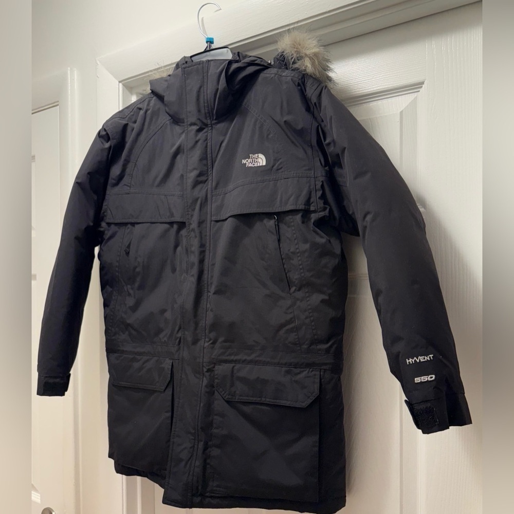 The North Face Men's Black Hyvent Jacket Size L 14/16